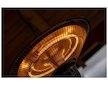Závěsná lampa, infrazářič s dálkovým ovládáním 1500W GEKO