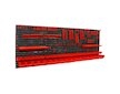 Závěsný organizér/držák 230x78cm, sada 130ks MAR-POL