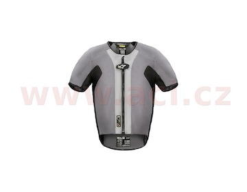 airbagová vesta TECH-AIR®5 system, ALPINESTARS (šedá/černá, vel. L)