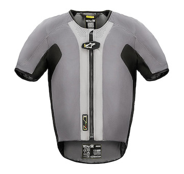 airbagová vesta TECH-AIR®5 system, ALPINESTARS (šedá/černá, vel. S)