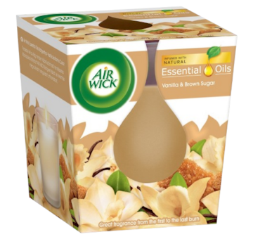 Airwick svíčka 105g Vanilka&Karamel