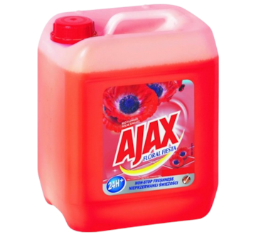 AJAX červený 5l na podlahy, univerzální prostředek