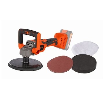 Aku leštička 20V bezuhlíková 180mm LI-ION (bez AKU) POWERPLUS