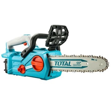 Aku řetězová pila 900W, BRUSHLESS, 20V Li-ion, 4.0Ah (2x), nabíječka, 30cm TOTAL