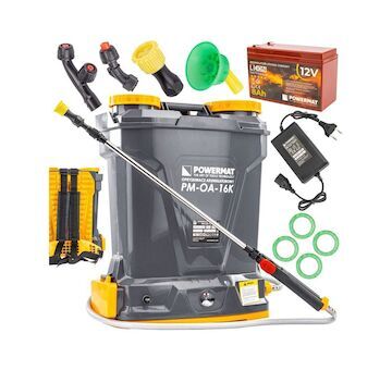 Aku zádový postřikovač 16l, 12V/8Ah POWERMAT