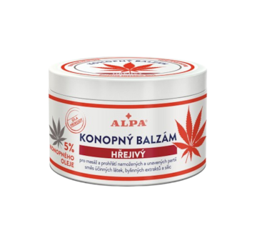 ALPA Konopný balzám hřejivý 250ml