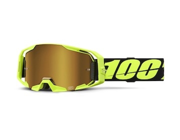 ARMATIC 100% brýle Neon Yellow, zlaté true plexi