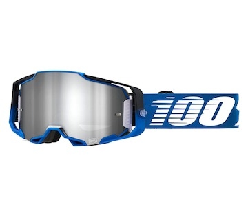 ARMEGA 100% brýle Rockchuck, stříbrné plexi