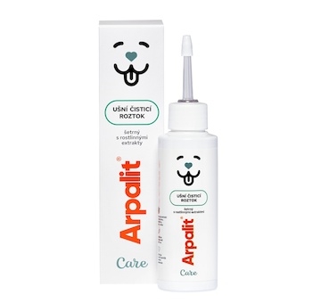 Arpalit Care Ušní čistící roztok s rostlinými extrakty 100 ml