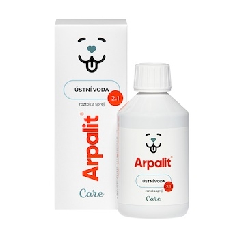 Arpalit Care Ústní voda, 2 v 1 (roztok a sprej) 250 ml
