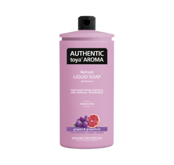 Authentic toya aroma tekuté mýdlo 600ml náplň Grapes&Grapefruit