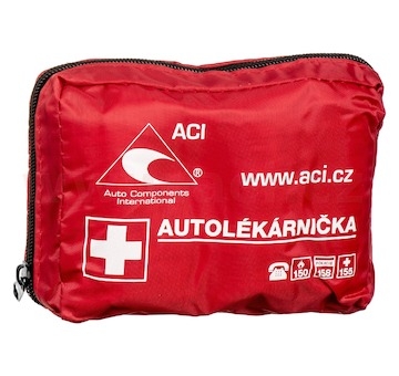 autolékárnička CZ - textilní (výbava dle vyhlášky č. 206/2018 Sb.)