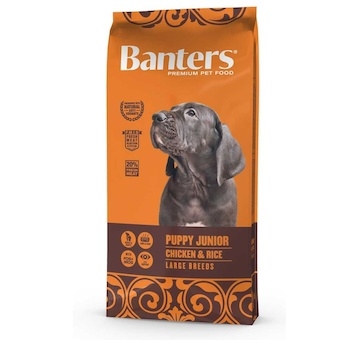 Banters Puppy Junior Large Breeds Chicken & Rice 15 kg