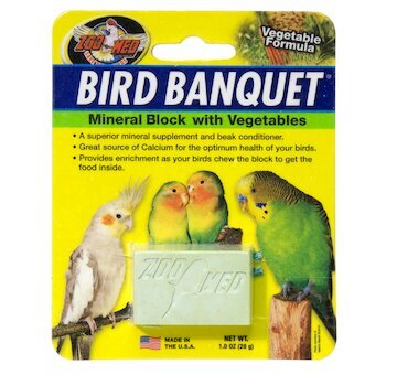 Bird Banquet minerální blok se zeleninou S