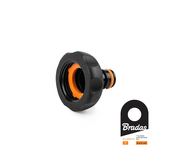 BLACK LINE SOFT konektor na kohoutek s vnitřním závitem 3/4