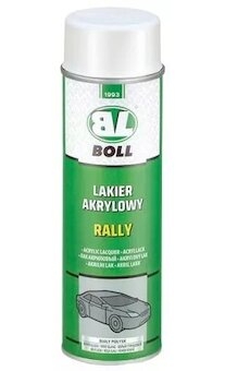 Boll 0010127 Akrylový lak Rally bílý lesk 500ml