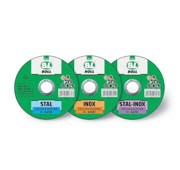 Boll Kotouč na řezání nerezové oceli INOX 41 125x1,0 - A60QBF