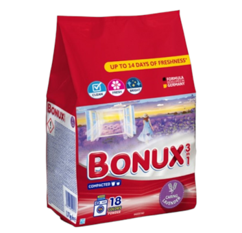 Bonux prášek 18PD 1,17kg Color Lavender