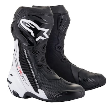 boty SUPERTECH R, ALPINESTARS (černá/bílá, vel. 39)