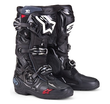 boty TECH 10 ENDURO, ALPINESTARS (černá, vel. 40,5)