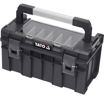 Box na nářadí plastový s organizérem 450x260x240mm