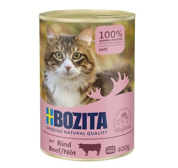 Bozita Cat paté s hovězím masem 400 g
