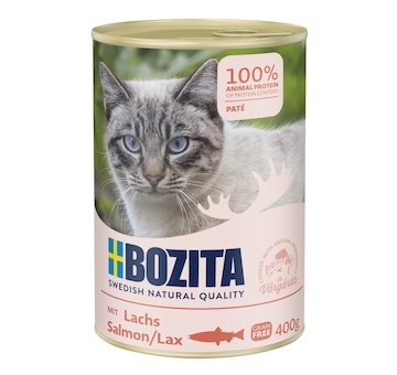 Bozita Cat paté s lososem 400 g