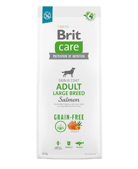 Brit Care Dog Grain-free Adult Large Breed - salmon and potato, 12kg