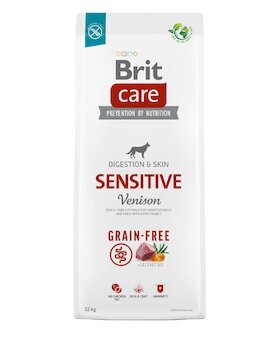 Brit Care Dog Grain-free Sensitive - venison and potato, 12kg
