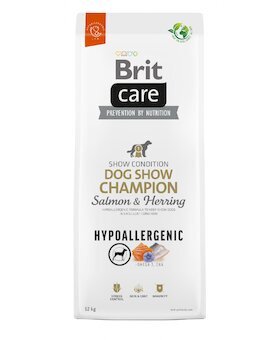 Brit Care Dog Hypoallergenic Dog Show Champion - salmon and herring, 12kg