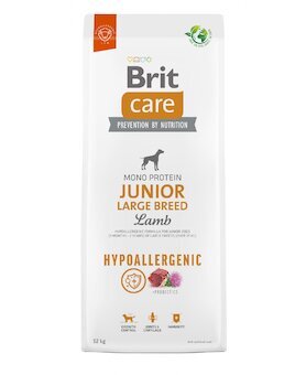 Brit Care Dog Hypoallergenic Junior Large Breed - lamb and rice, 12kg