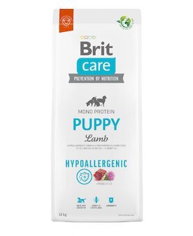 Brit Care Dog Hypoallergenic Puppy - lamb and rice, 12kg