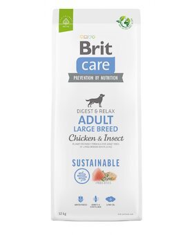 Brit Care Dog Sustainable Adult Large Breed - chicken and insect, 12kg
