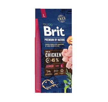 Brit Premium by Nature Junior L 15kg