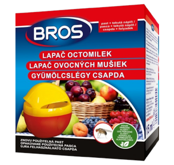 Bros lapač octomilek+náplň 15ml