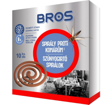 Bros spirály proti komárům a létajícímu hmyzu 10ks