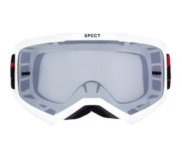 brýle EVAN, RedBull Spect (bílé, plexi kouřové/stříbrné)