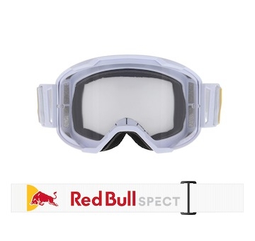 brýle STRIVE, RedBull Spect (bílé mátné, plexi čiré)