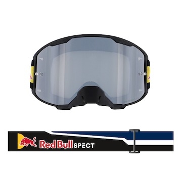 brýle STRIVE, RedBull Spect (černé mátné, plexi stříbrné zrcadlové)