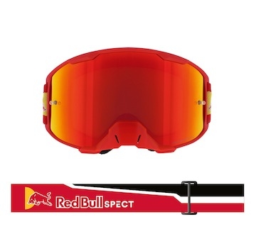 brýle STRIVE, RedBull Spect (červené mátné, plexi červené zrcadlové)
