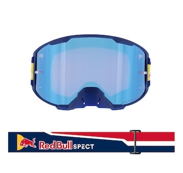 brýle STRIVE, RedBull Spect (modré mátné, plexi modré zrcadlové)