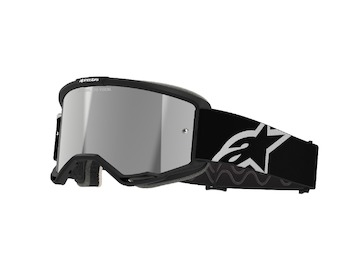 brýle VISION 5 CORP, ALPINESTARS (černá, zrcadlové stříbrné plexi) 2025