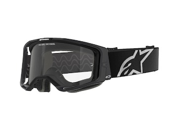 brýle VISION 8 CORP, ALPINESTARS (černá, čiré plexi) 2025