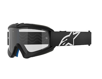 brýle VISION YOUTH CORP, ALPINESTARS, dětské (černá, čiré plexi) 2025