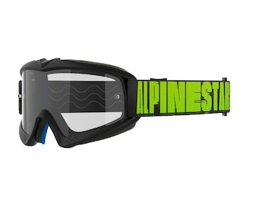 brýle VISION YOUTH HOLLOW, ALPINESTARS, dětské (černá antracit/žlutá fluo, čiré plexi) 2025