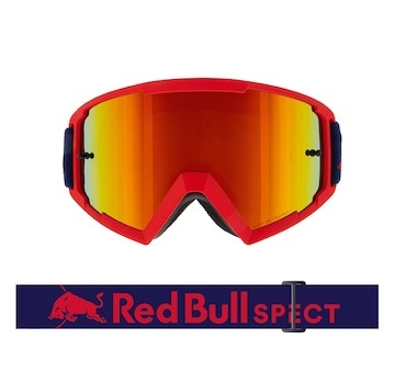 brýle WHIP, RedBull Spect (červené matné, plexi červené zrcadlové)