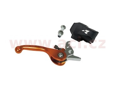 brzdová páčka KTM (pumpa Formula), RTECH (oranžová)