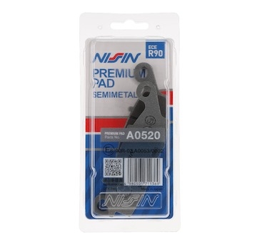 brzdové destičky, NISSIN (semi-metalická směs) 2 ks v balení