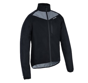 bunda ENDEAVOUR WATERPROOF, OXFORD (černá/šedá reflexní, vel. S)