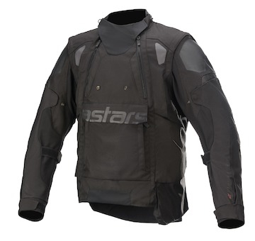 bunda HALO DRYSTAR, ALPINESTARS (černá/černá, vel. 3XL)